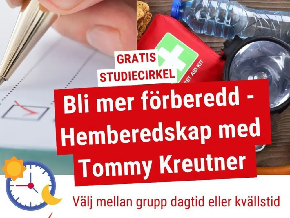 Bli mer förberedd - Hemberedskap och HLR med Tommy Kreutner