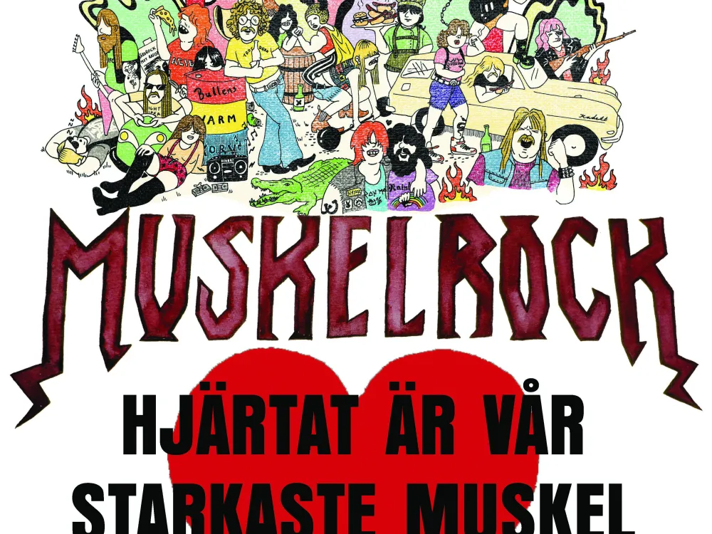 MUSKELROCK-hjärtat är den starkaste muskeln