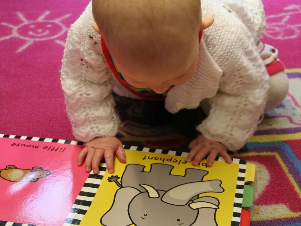 Minisagostund 0-3 år på Moheda bibliotek