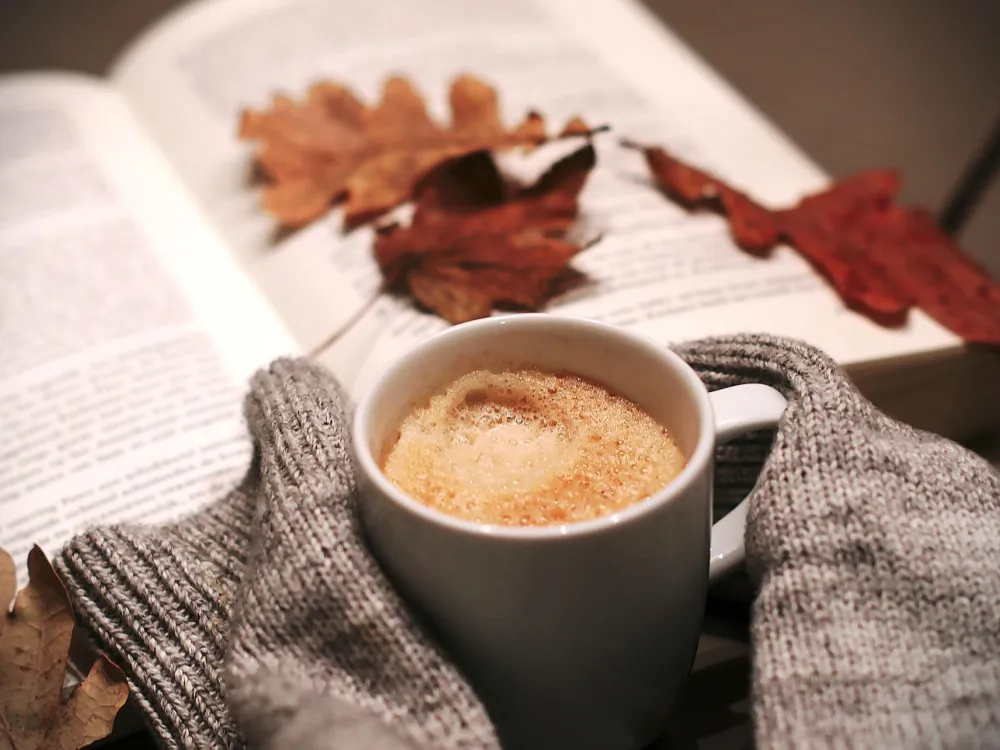 Bokcafé på Grimslövs bibliotek