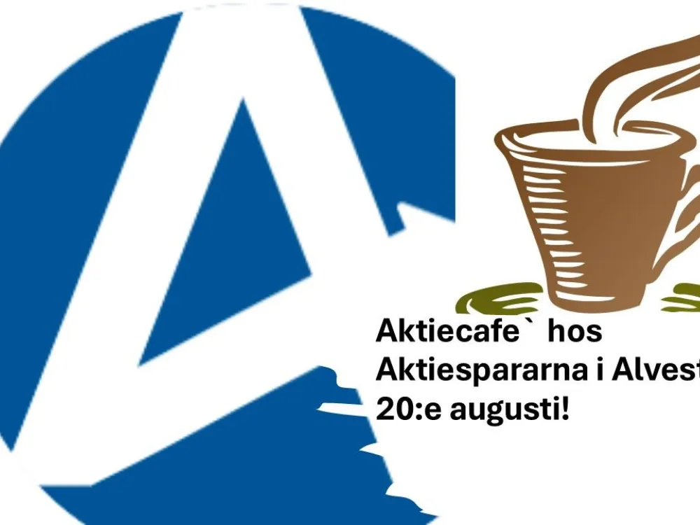Aktiecafé med Aktiespararna i Alvesta 