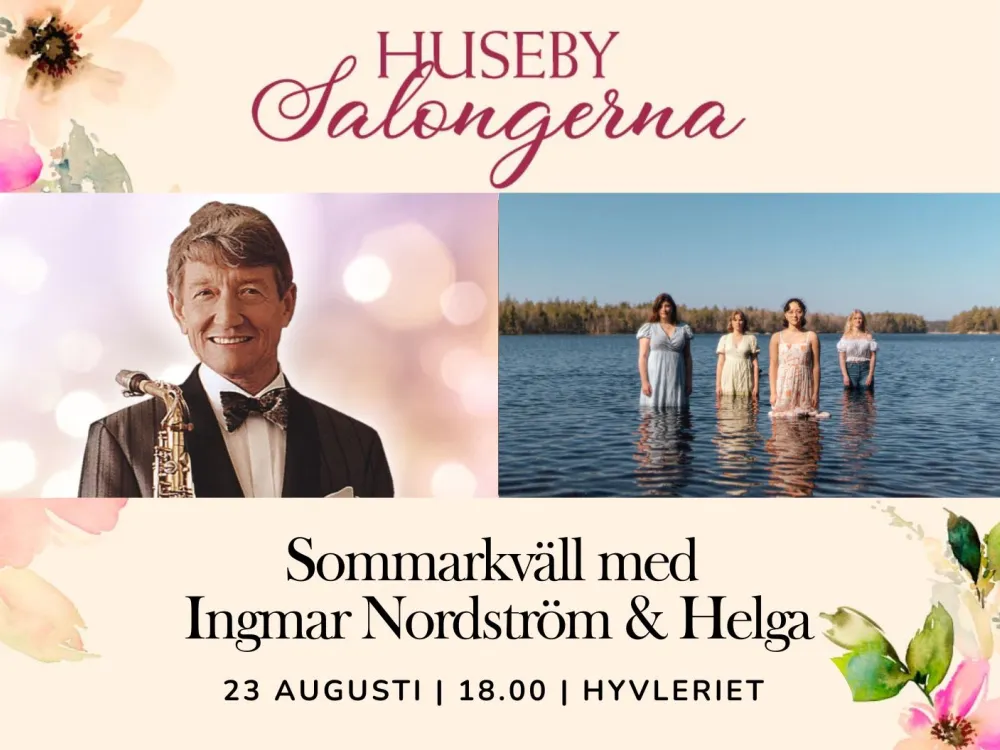 Husebysalongerna: Sommarkväll med Ingmar Nordström & Helga 