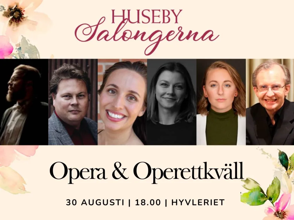 Husebysalongerna: Opera & Operettkväll 