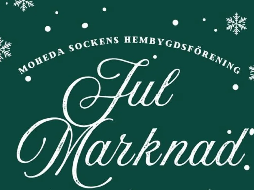 Julmarknad i Moheda