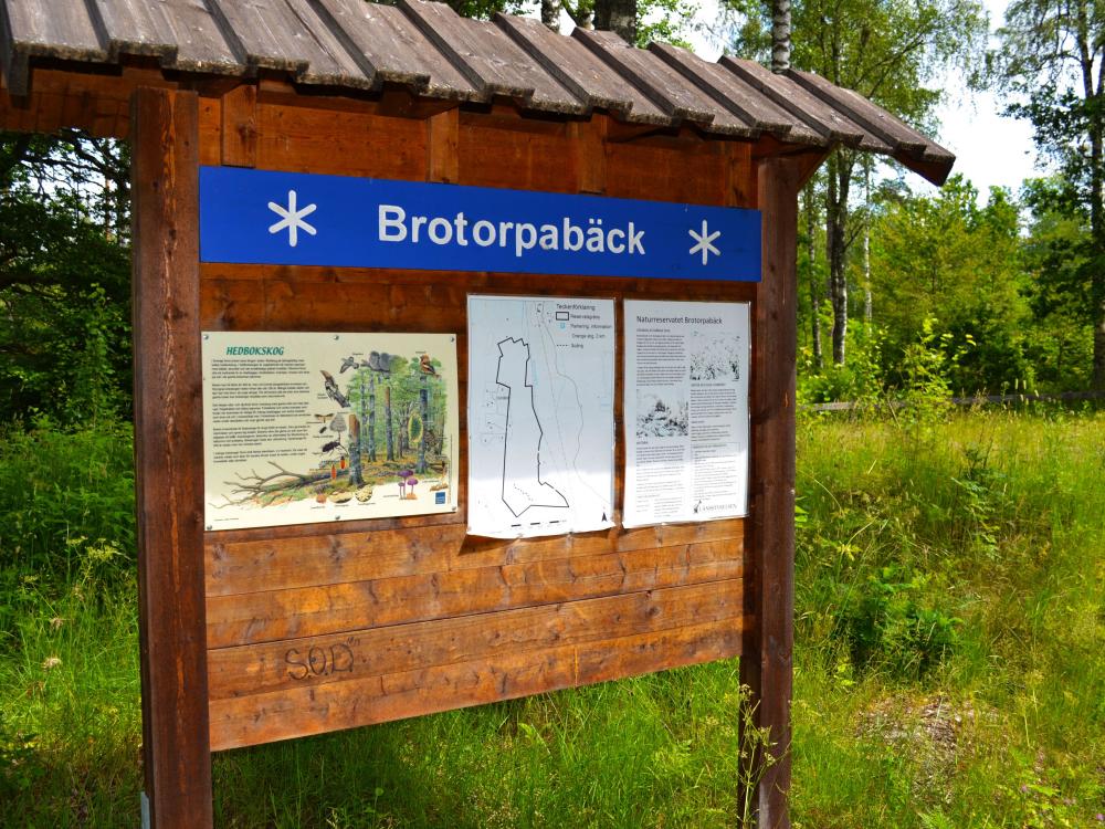  Nature reserve Brotorpabäck
