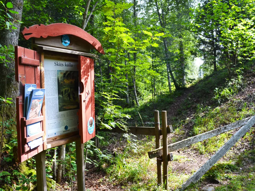 Legendary places - Skirs spring
