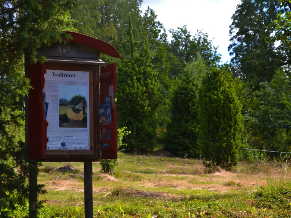 Sägenplats - Trollröret i Lyåsa