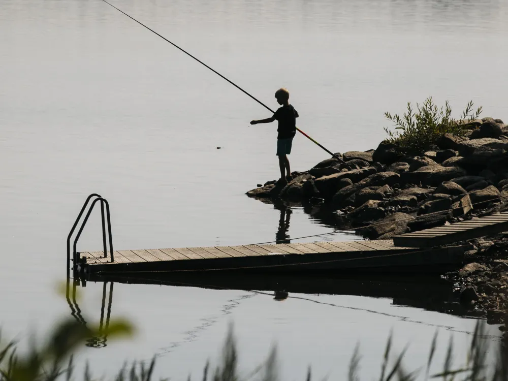 Fishing in Åsnen