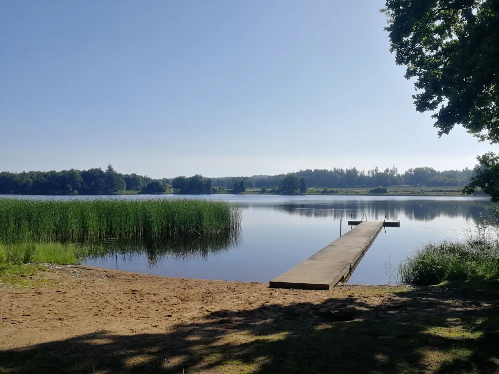 Dansjön beach