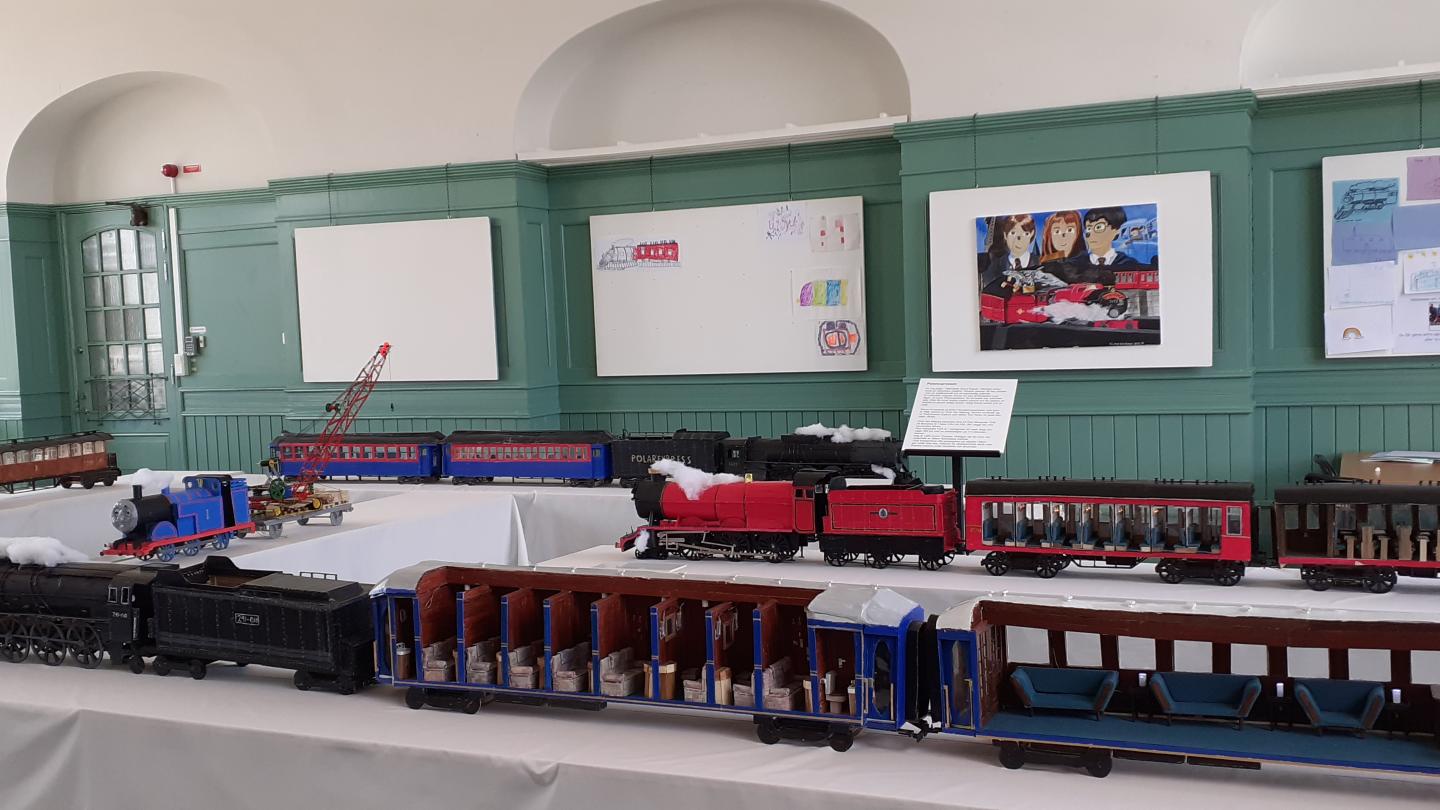 Utställning av modelltåg